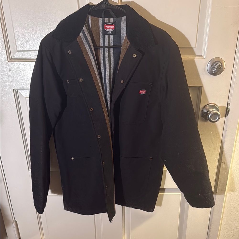 Wrangler Black Chore Jacket